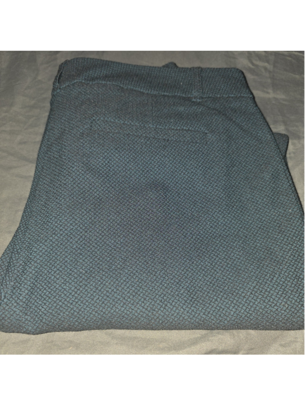 Women's Van Heusen Trousers Size 6 Blue Stretch Pants